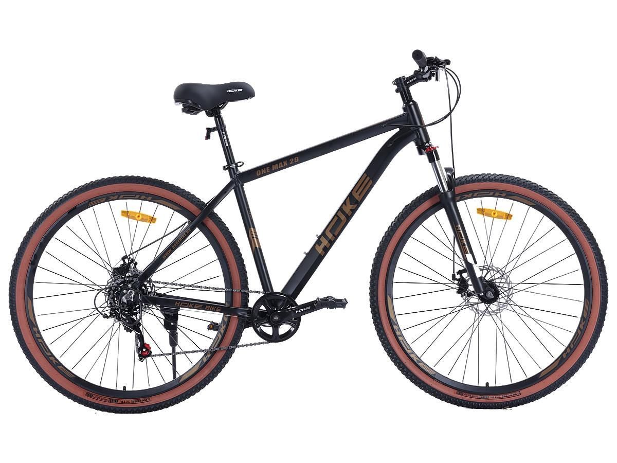 HOKE ONE MAX 29 матовый чёрный-коричневый 21